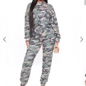 Making It Big Waffle Hoodie & Jogger Set